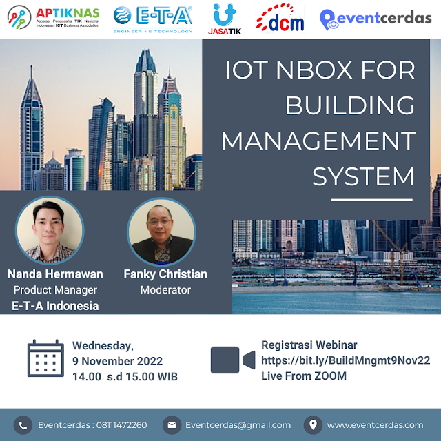 Undangan Webinar IoT nBox For Building Management System - 09 Nov 2022