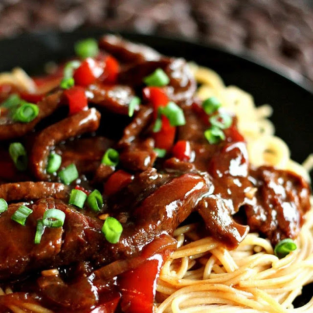 Slow Cooker Mongolian Beef Recipe