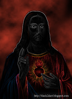 Jesus Christ digital sketch