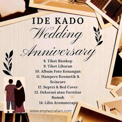 ide kado wedding anniversary