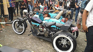 Acara JSR 10 Vespa seluruh Nusantara di Sentul Bogor