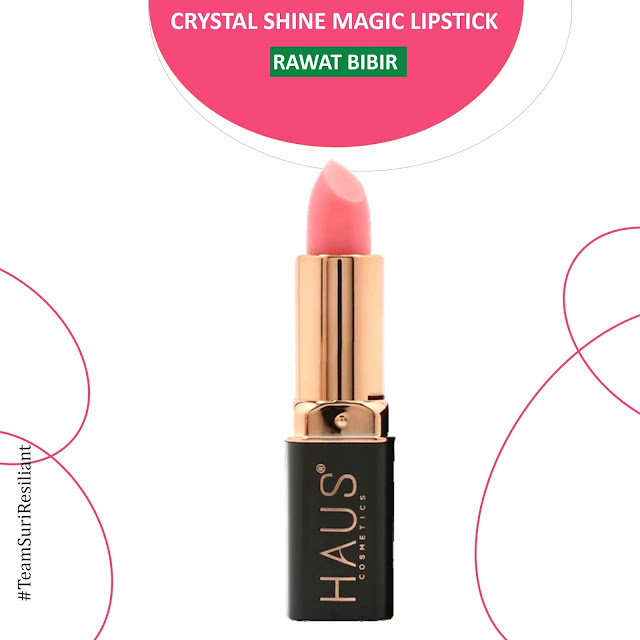 HAUS COSMETICS CRYSTAL SHINE MAGIC LIPSTICK KLIK PADA GAMBAR UNTUK TEMPAHAN