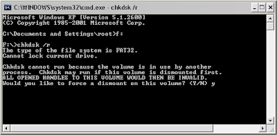 chkdsk command