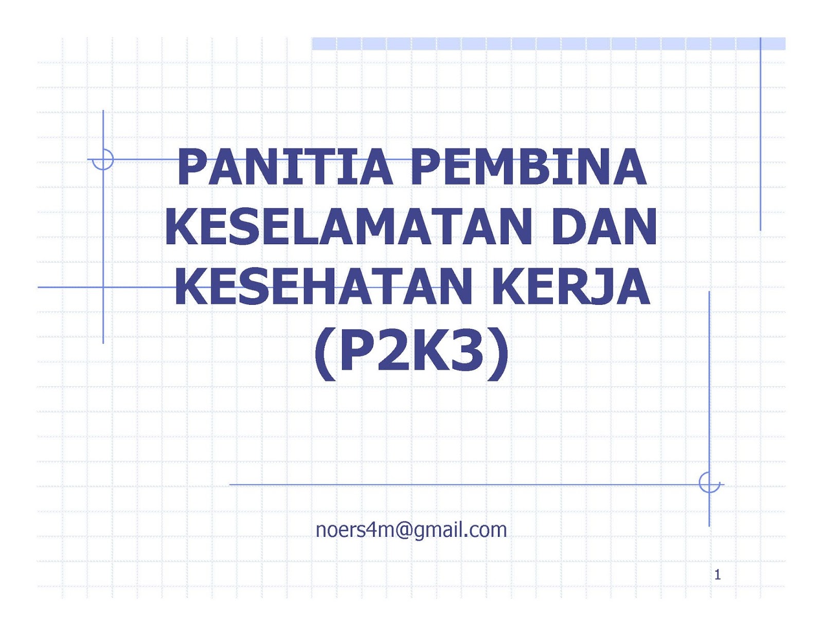 Tugas Pokok dan Fungsi P2K3  Toak Senpai