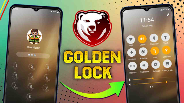 How to Apply Golden Lock Screen in Any Android Devices ?