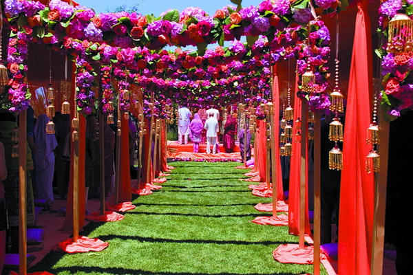 indian wedding flowers