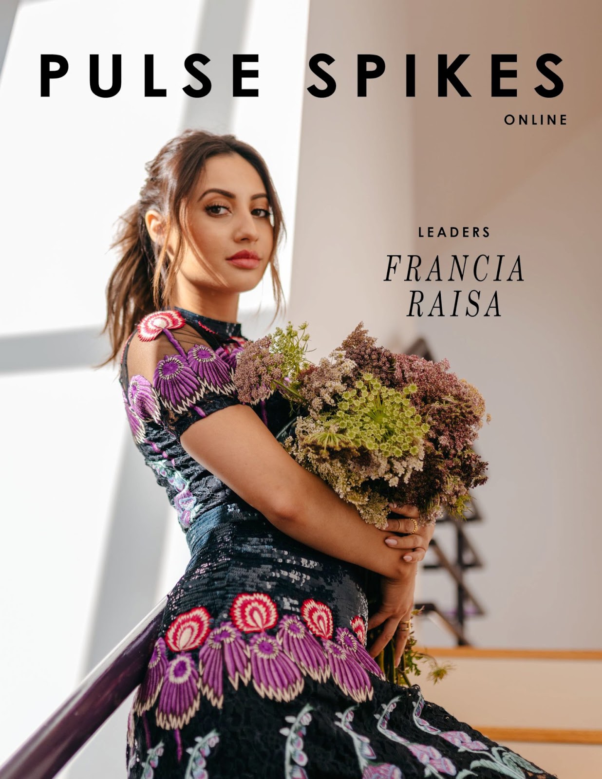 Francia Raisa beautiful fashion model photo shoot