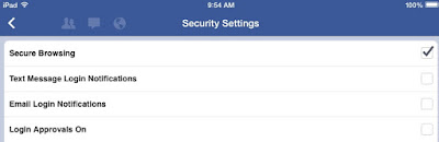 secure browsing facebook