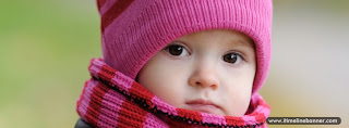 Cute baby in Autumn  Timeline Banner