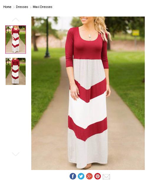 Maroon Or Burgundy Dress - Fashion Shop Germany Online