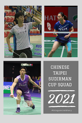 Badminton Team Chinese Taipei full of their second layer players