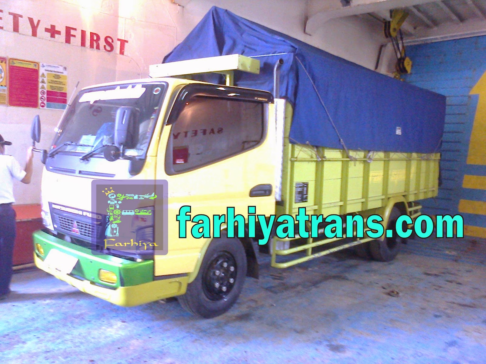 Pengiriman Truk  Mitsubishi Fuso  21 Februari 2021 WA 