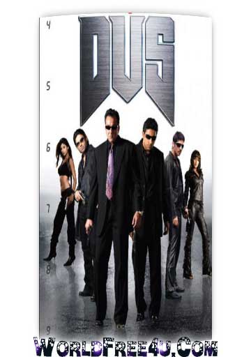Poster Of Dus (2005) All Full Music Video Songs Free Download Watch Online At worldfree4u.com