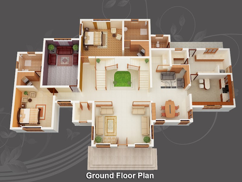Amazing House Plan 34+ House Plans In 3d For Free