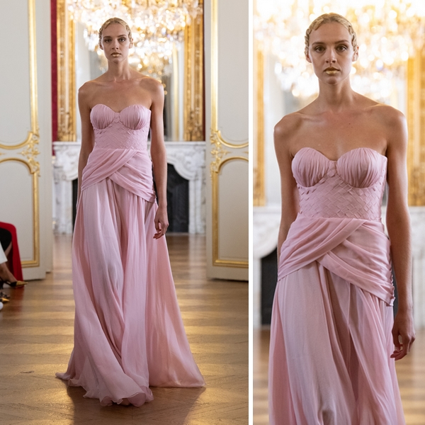 Robe Haute Couture Fashion Week Paris Stefan Djokovich