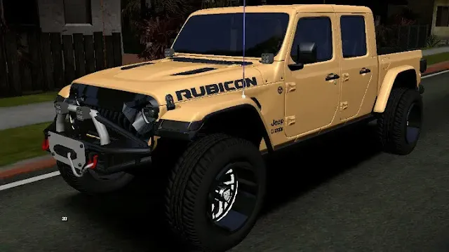 GTA San Andreas Jeep Gladiator Mod For Android