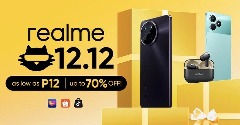 Score Realme Devices at Unbeatable Prices as Low as P12 During the 12.12 Sale