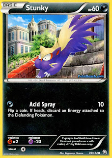 Stunky Dragons Exalted Pokemon Card