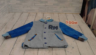 中古品　子供服　１００㎝　ＲＡＧＭＡＲＴ　長袖アウター　２９０円 