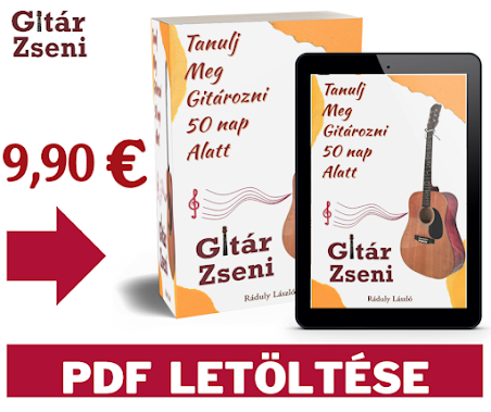 Gitártab: Hofi Géza gitáron akkordok