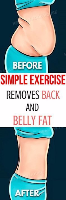 This Simple Exercise Removes Back and Belly Fat in No Time!