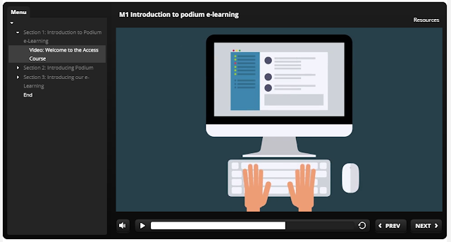 Podium e-learning suite