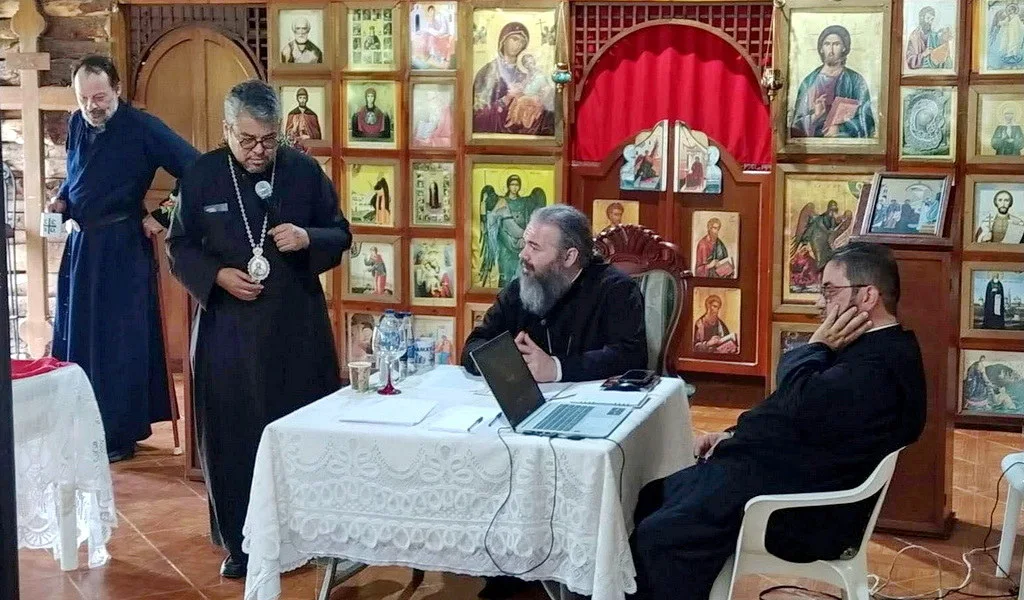 Ο Πρωτοσύγκελλος π. Ειρηναίος Λαφτσής στην Ορθόδοξη Ιεραποστολική Εκκλησία της Κολομβίας