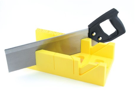 miter box and saw