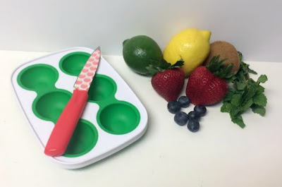 Fruit Herbs and Ice tray