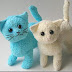 Moldes para hacer un gatito de peluche