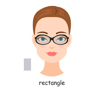 rectangle face shape glasses