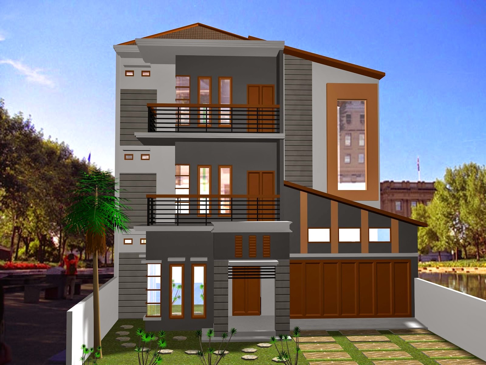 Kumpulan Model Rumah  Minimalis  3  Lantai  2022 INFORMASI MENARIK 2022