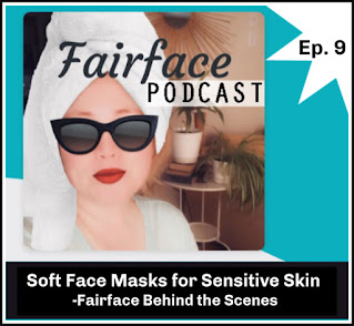 soft flannel face masks for sensitive skin by the makers of Fairface Washcloths
