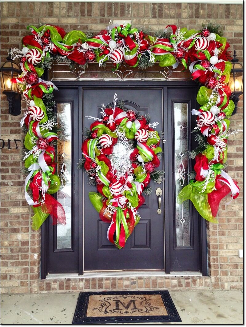 Cute Christmas Door Decorations