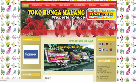 Toko Bunga Malang Online