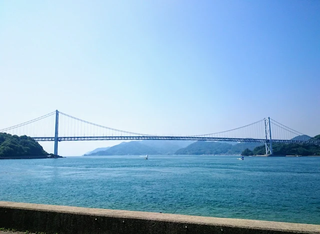 しまなみ海道　向島　因島大橋