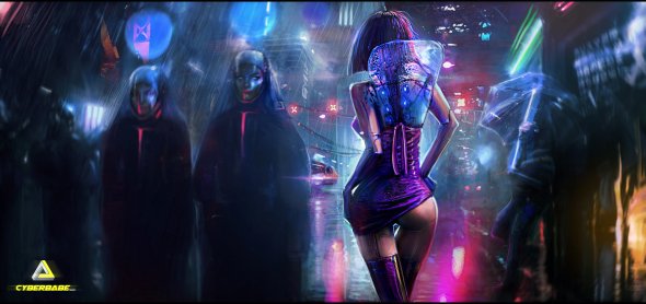 Jacek Babinski artstation arte ilustrações ficção científica cyberpunk blade runner