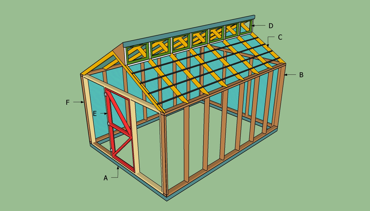 small green house plans