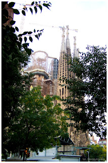 Sagrada Familia w Barcelonie