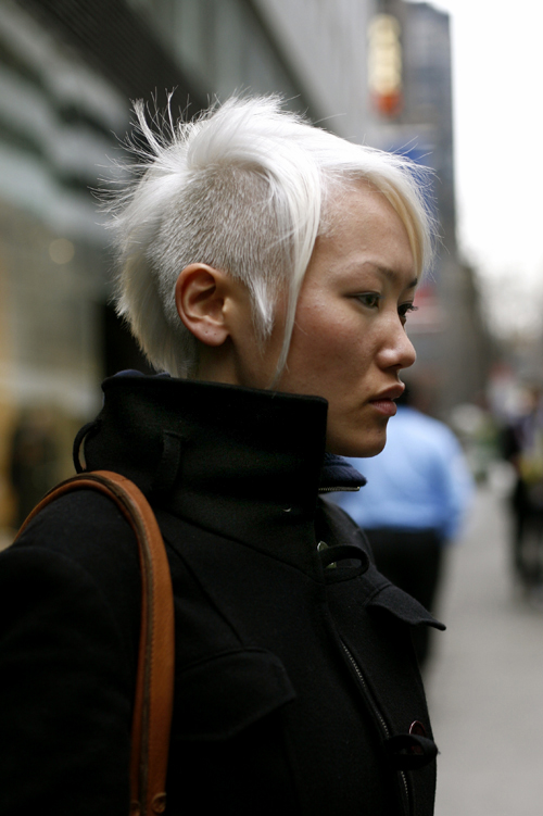 Short Hair Mohawk For Girls. Female Short Hair Mohawk.