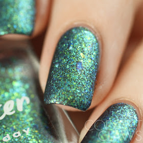 Lacquester Cornflakes Northern Lights Swatch Matte