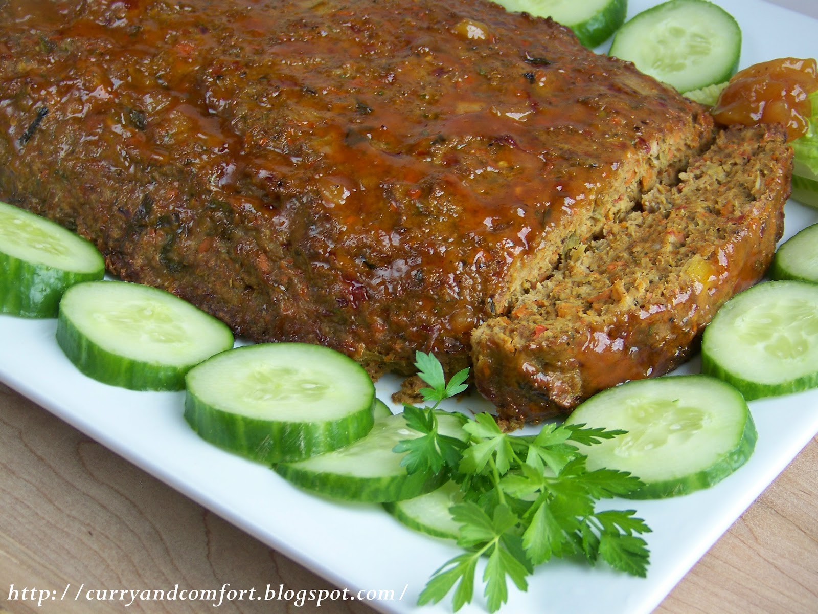 Kitchen Simmer Masala Meatloaf Indian Style Meatloaf