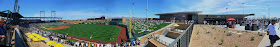 panorama, spring training baseball stadium, arizona, scottsdale