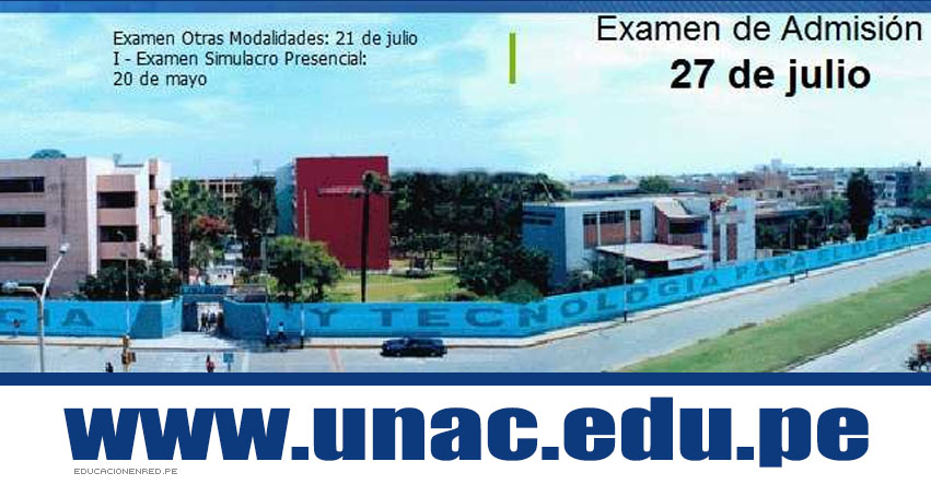 UNAC Aulas para el Examen de Admisión 2012-1 (27 Julio) Locales Universidad Nacional del Callao - www.unac.edu.pe