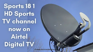 Sports 18 1 HD airtel digital tv