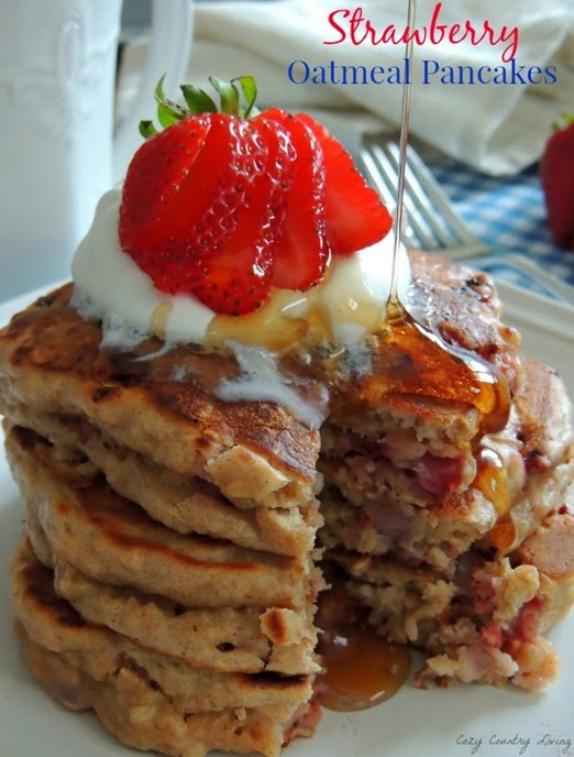 Strawberry_Oatmeal_Pancakes