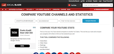 Compare Baim Paula vs Rans Entertainment - hostze.net