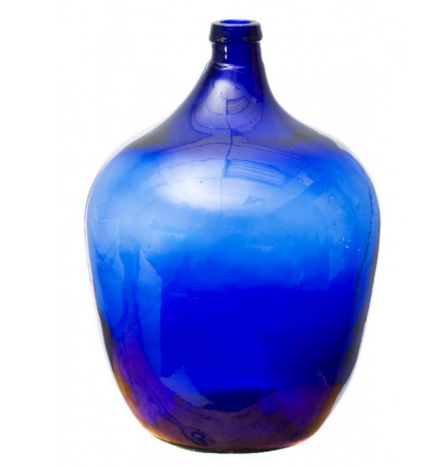 blue balon glass