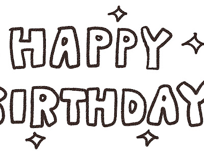 √ おしゃれ happy birthday 可愛い文字 297165