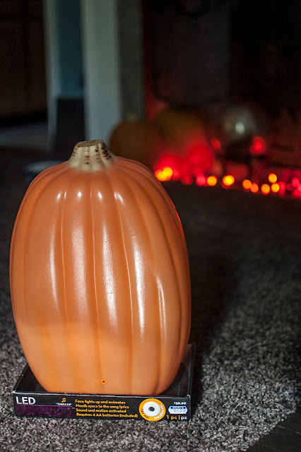 Michael Jackson Thriller LED Pumpkin. Check out the video… $6.99!